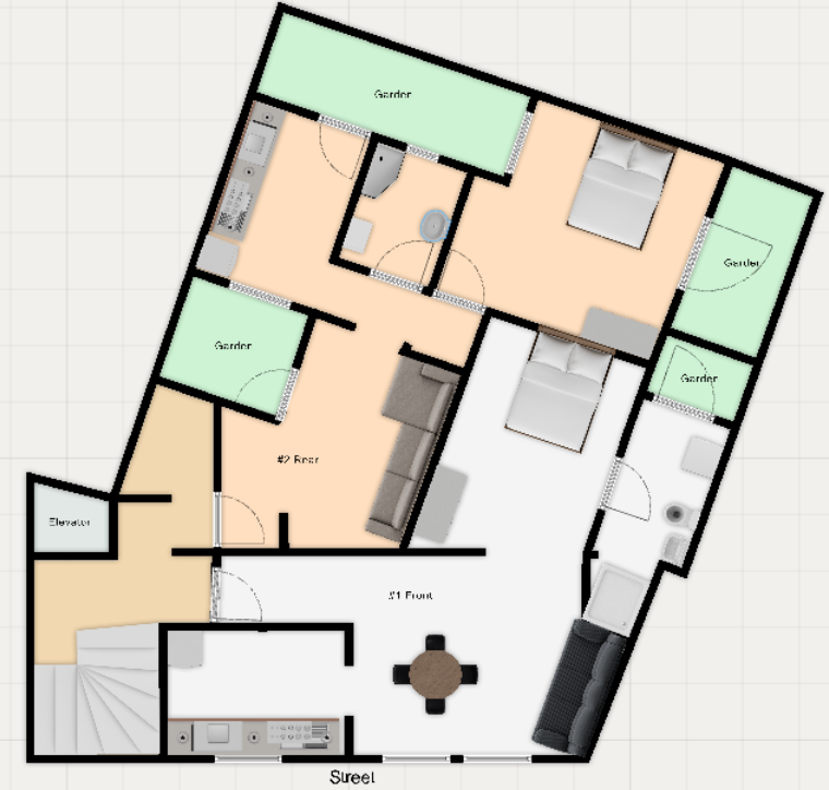 First floor plan