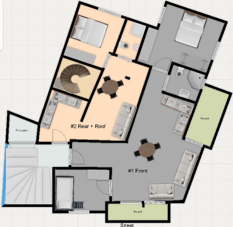 Second floor plan