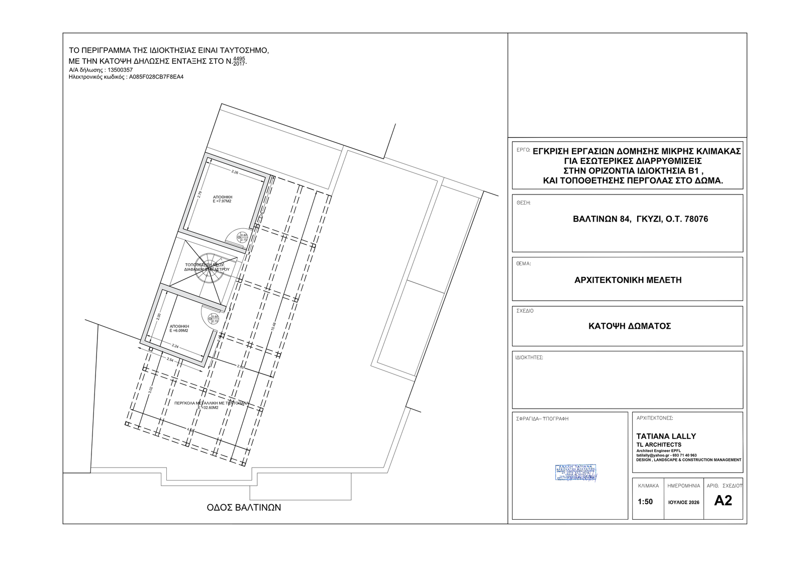 Roof plan